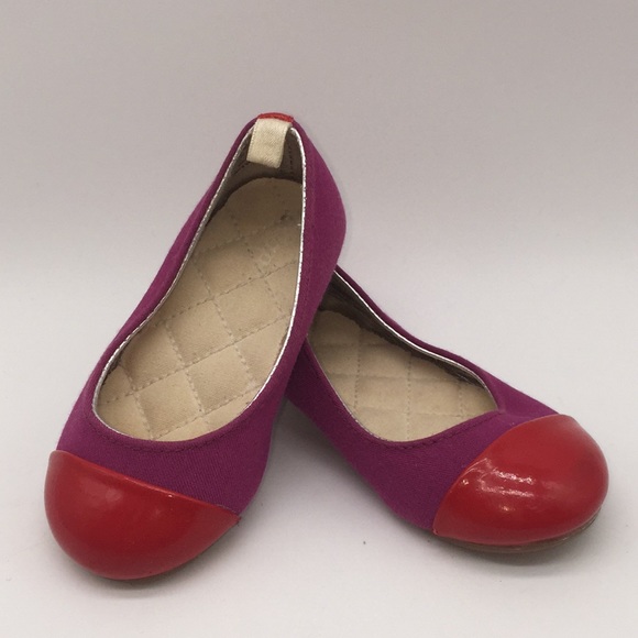 Gap Little Girls Cap Toe Ballet Flats Shoes Size 6 - Picture 10 of 10